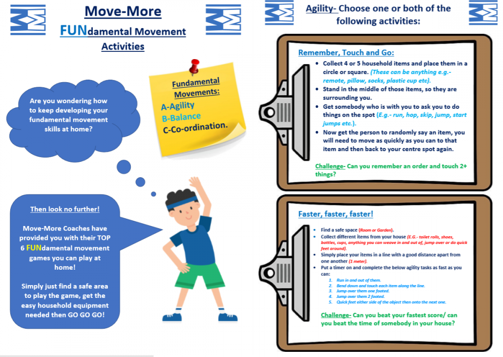 At Home Resources - Move More
