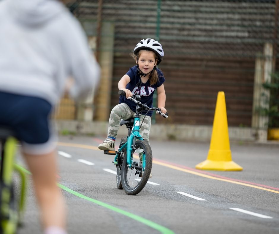 teaching balance bike
