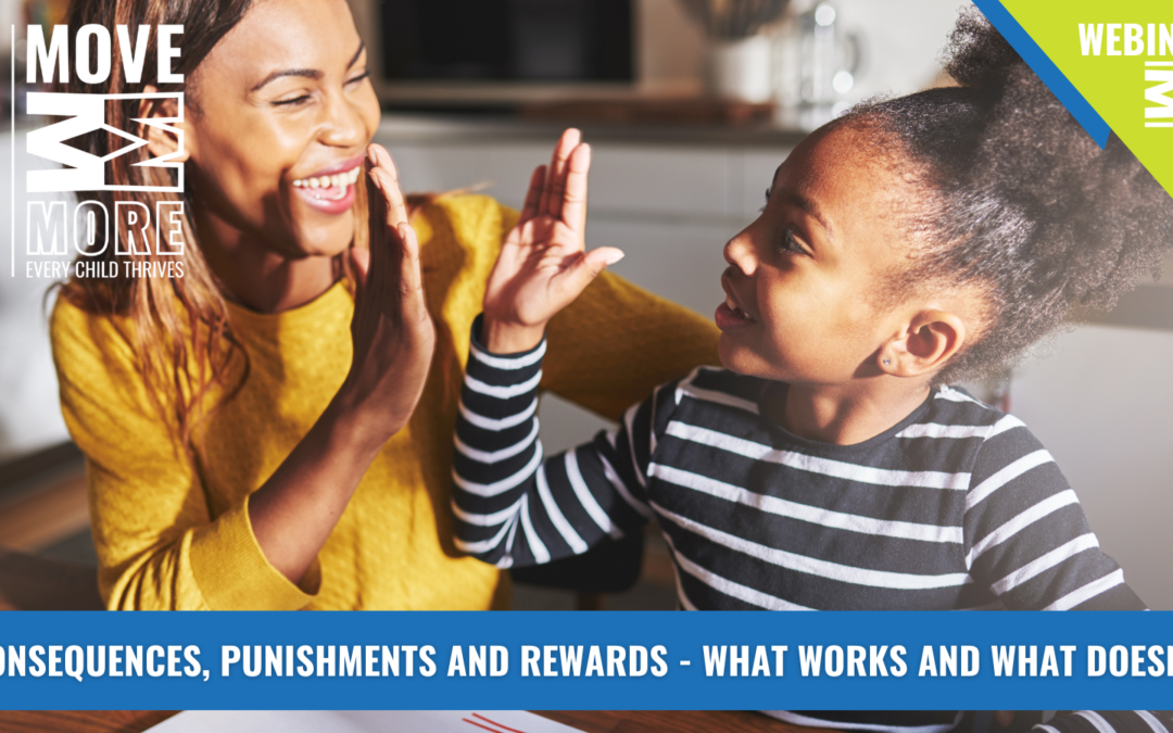 WEBINAR – Consequences, punishments and rewards – what works and what doesn’t